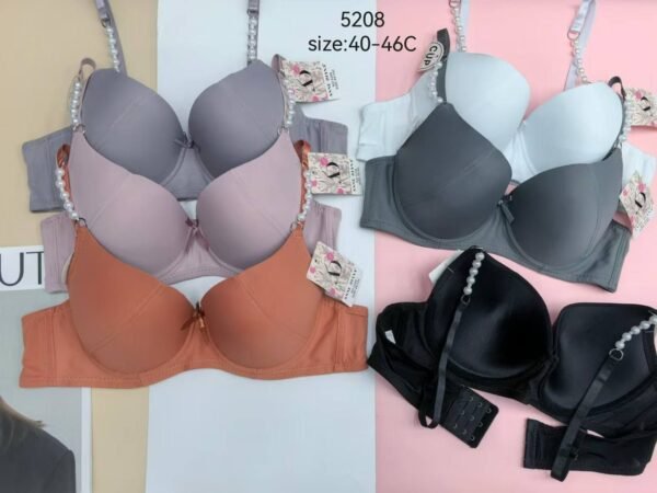 Underwire Bra with Accessories – Cup C (Sizes 40 to 46)
