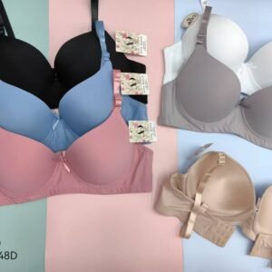 Plain Underwire Bra – Plus Size – Cup D (Sizes 40 to 48)